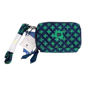 Vera Bradley Notre Dame Fighting Irish RFID All In One Crossbody Wristlet